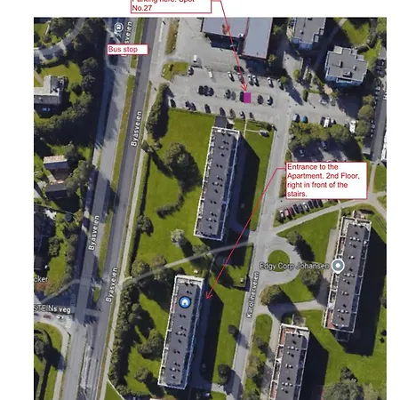Modern 90 Sqm Free Parking Apartamento